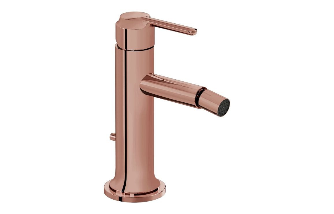 VitrA Origin Classic Bidet Mixer: Brushed Gold, Chrome, Matt Black, Soft Copper