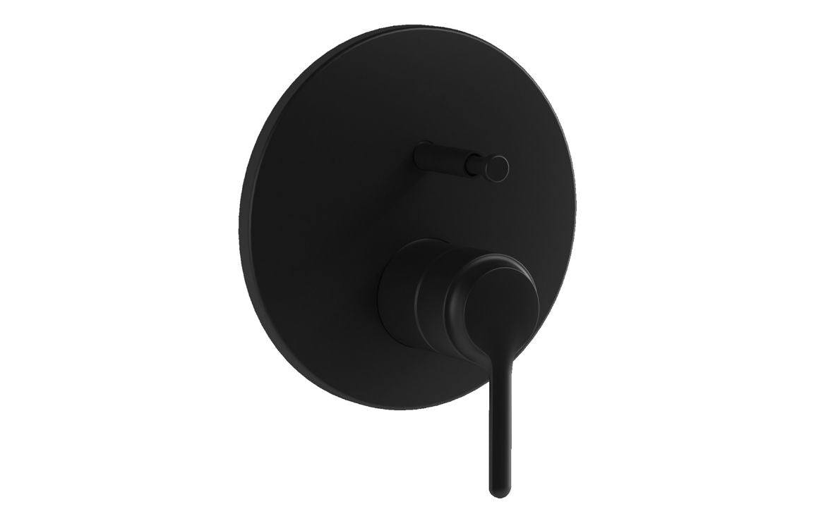 VitrA Origin Classic Integrated Bath Mixer Valve: Brushed Gold, Chrome, Matt Black, Soft Copper