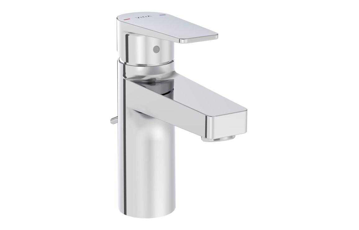 VitrA Flow Square Basin Mixer w/Waste Lever
