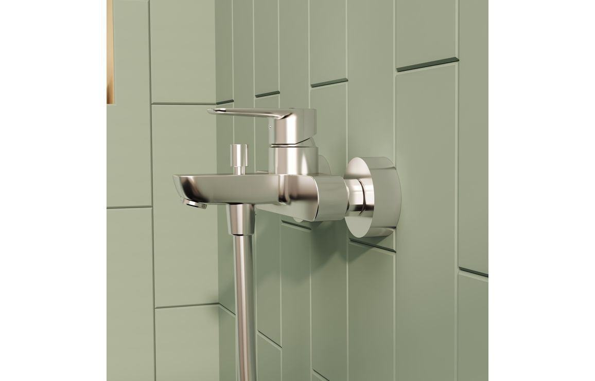 VitrA Flow Soft Wall Mounted Bath/Shower Mixer