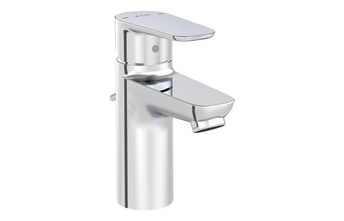 VitrA Flow Soft Basin Mixer w/Waste Lever