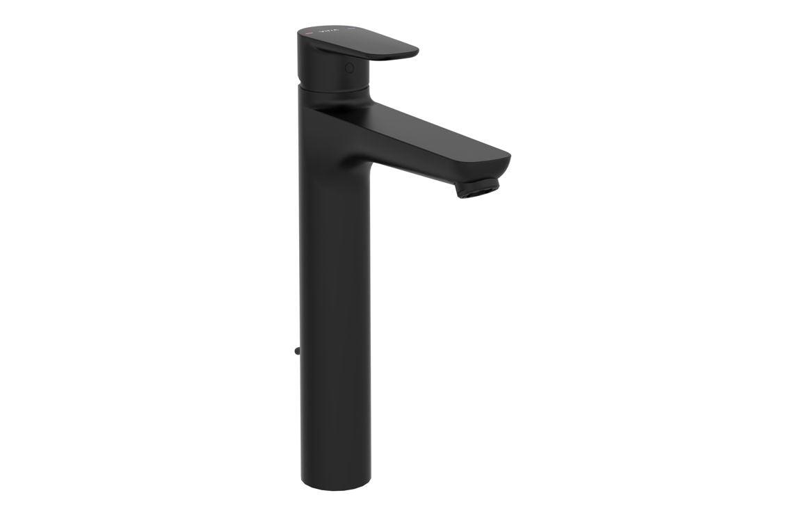 VitrA Flow Soft Tall Basin Mixer w/Waste Lever