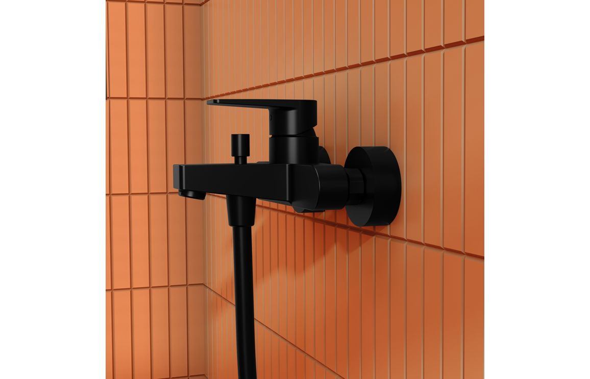 VitrA Flow Square Wall Mounted Bath/Shower Mixer