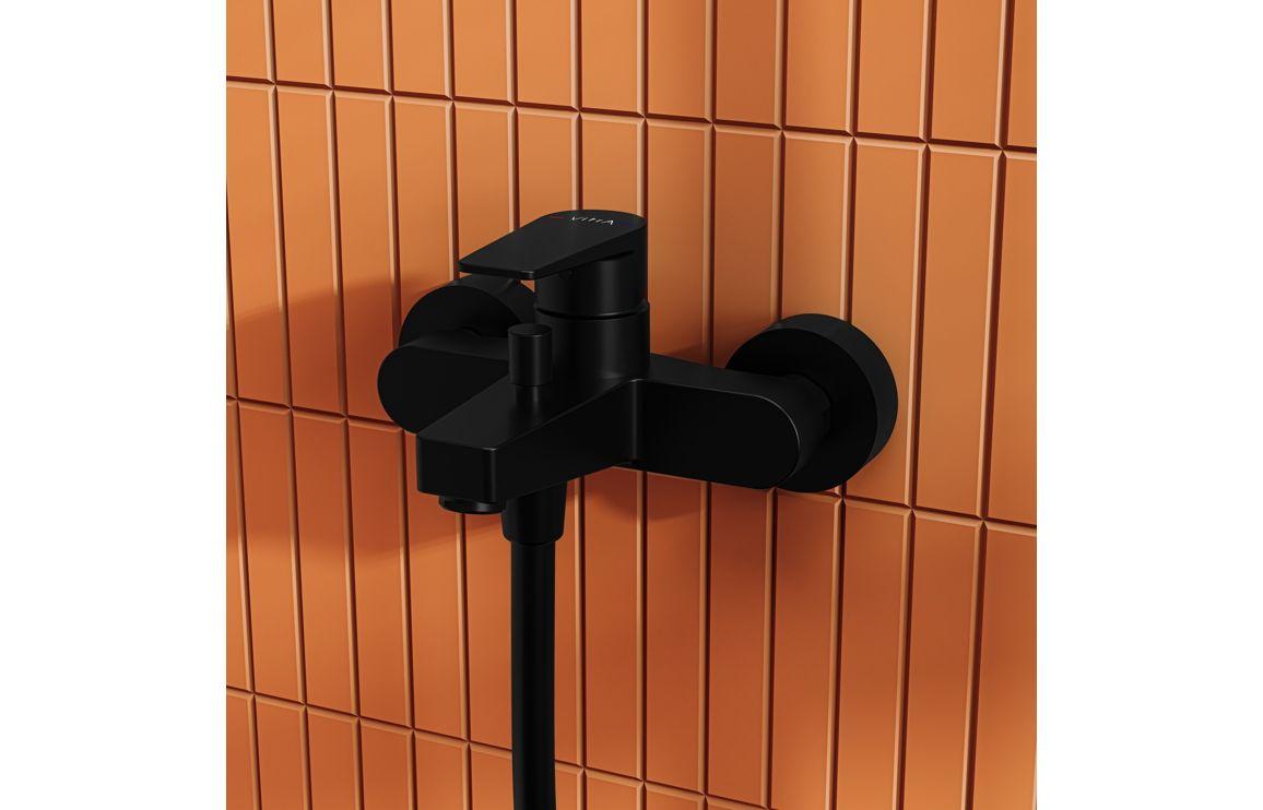 VitrA Flow Square Wall Mounted Bath/Shower Mixer