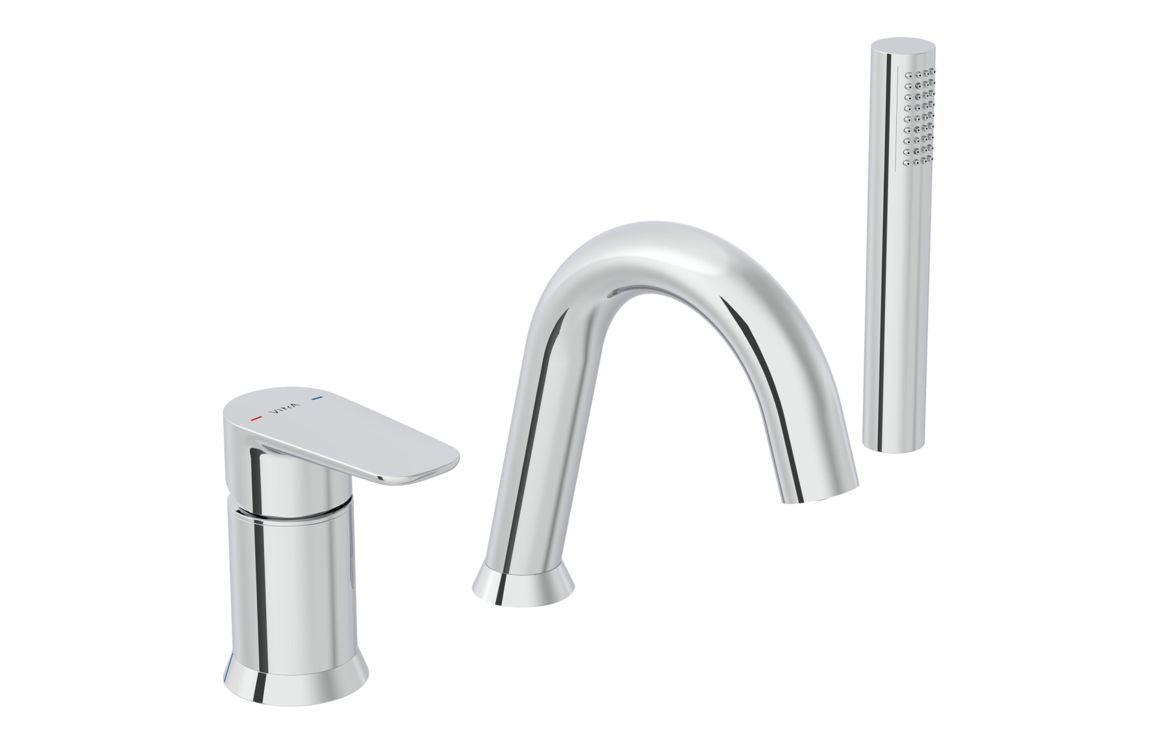VitrA Flow Soft 3-Hole Bath/Shower Mixer