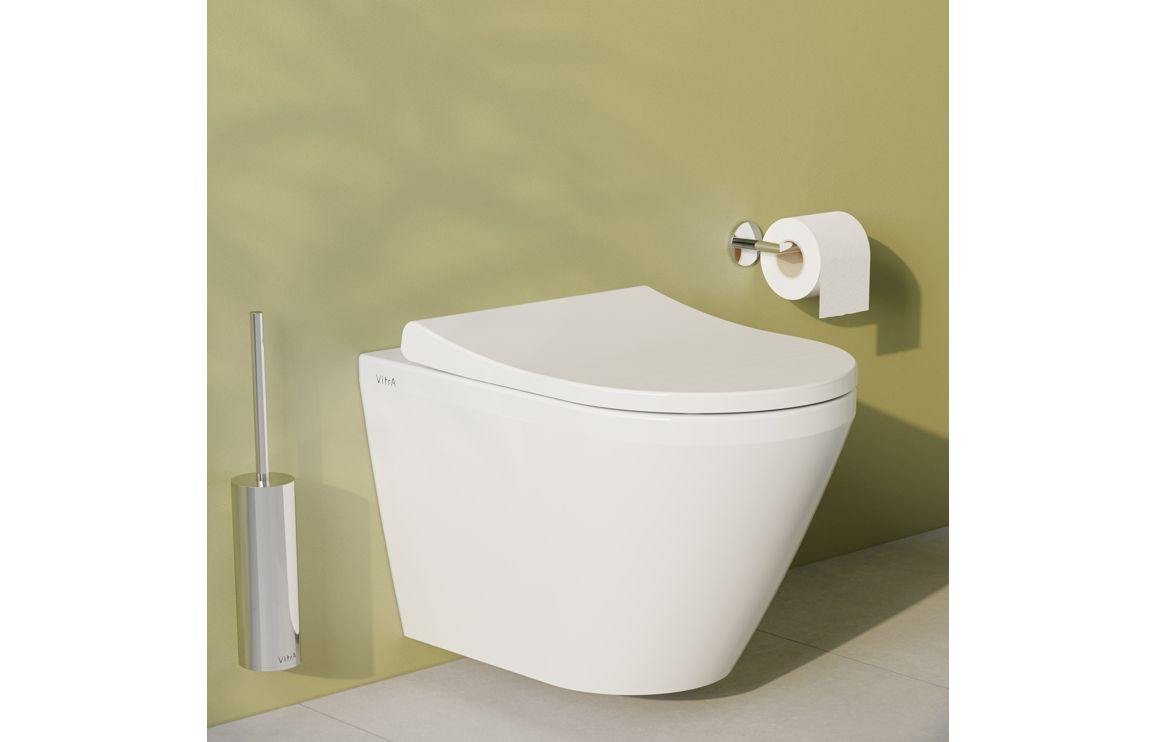 VitrA Integra Rimless Wall Hung Pan Only (Hidden Fix) - White
