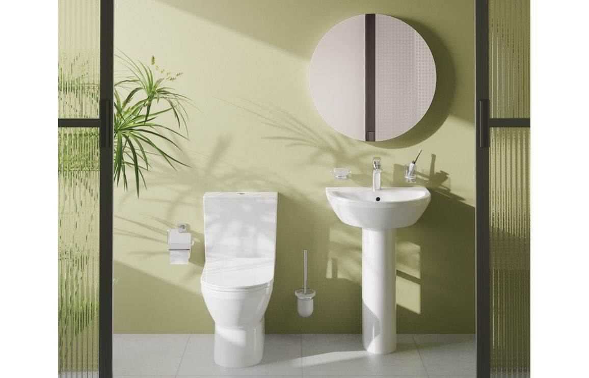 VitrA Integra 550x450mm 1TH Basin w/Overflow - White