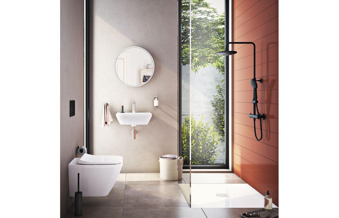 VitrA Integra 500x430mm 1TH Basin w/Overflow - White