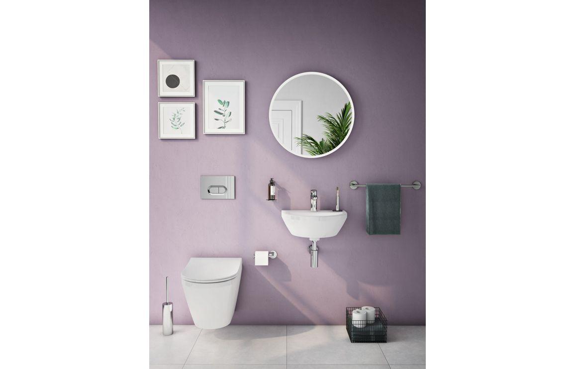 VitrA Integra 450x360mm 1TH Basin w/Overflow - White