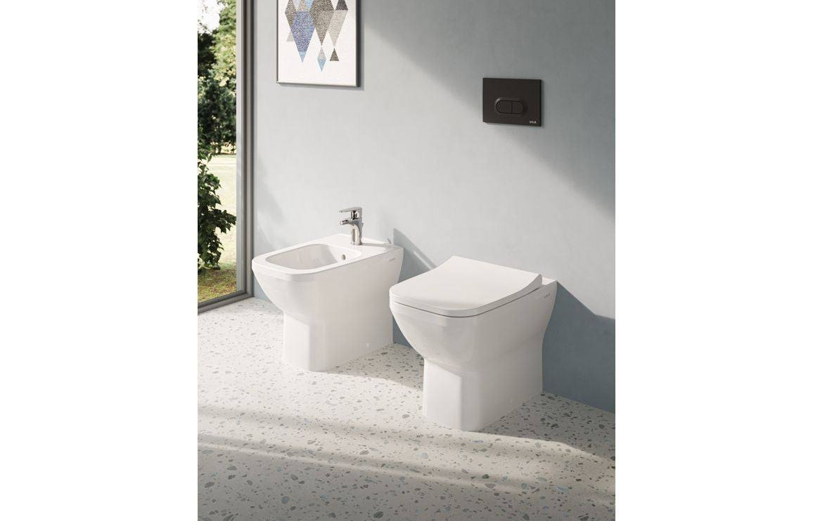 VitrA Integra Square Rimless Back to Wall Pan Only - White