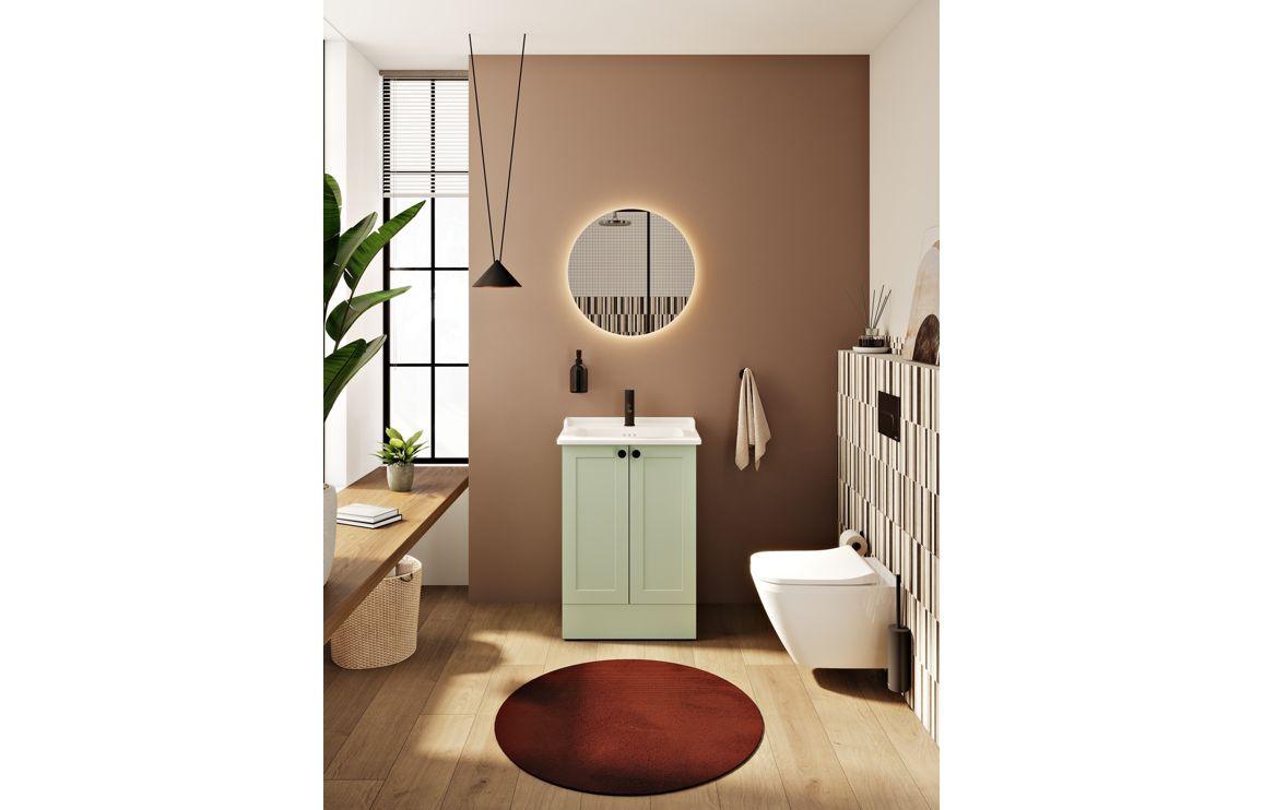 VitrA Integra Classic 610x475mm 1TH Vanity Basin Only - White