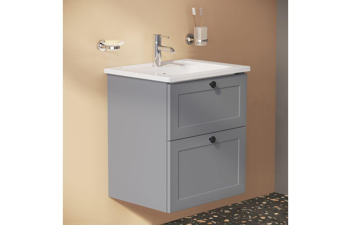 VitrA Integra 605x470mm 1TH Vanity Basin w/Overflow - White