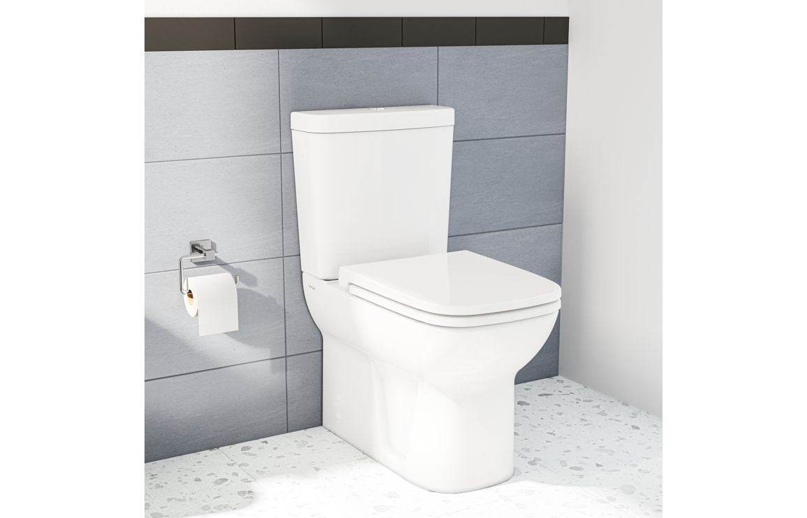 VitrA S20 Fully Shrouded Close Coupled Pan Only - White