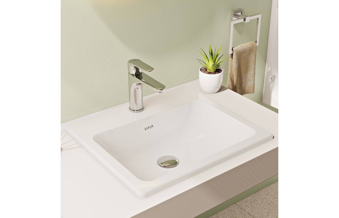 VitrA S20 500x450mm 1TH Countertop/Vessel Washbowl - White