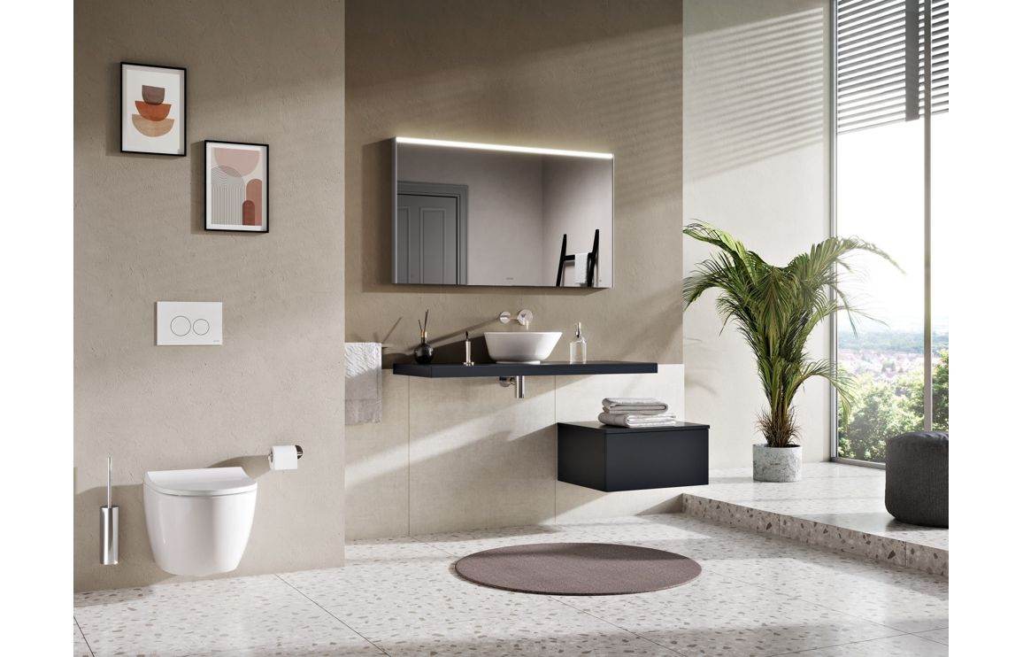 VitrA Geo 380x380mm 0TH Basin (No Overflow) - White