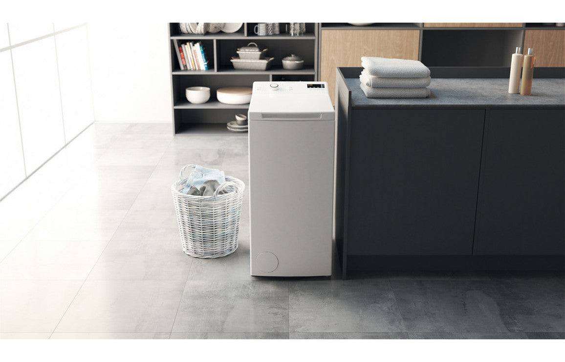 Hotpoint WMTF 722U UK N F/S 7kg 1200rpm Top-Load Washing Machine - White