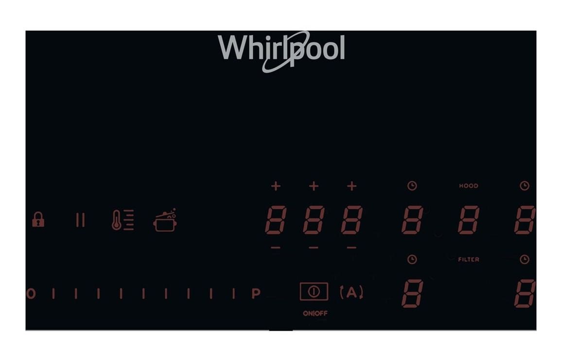 Whirlpool WVH 92 K F KIT 90cm Venting Induction Hob - Black