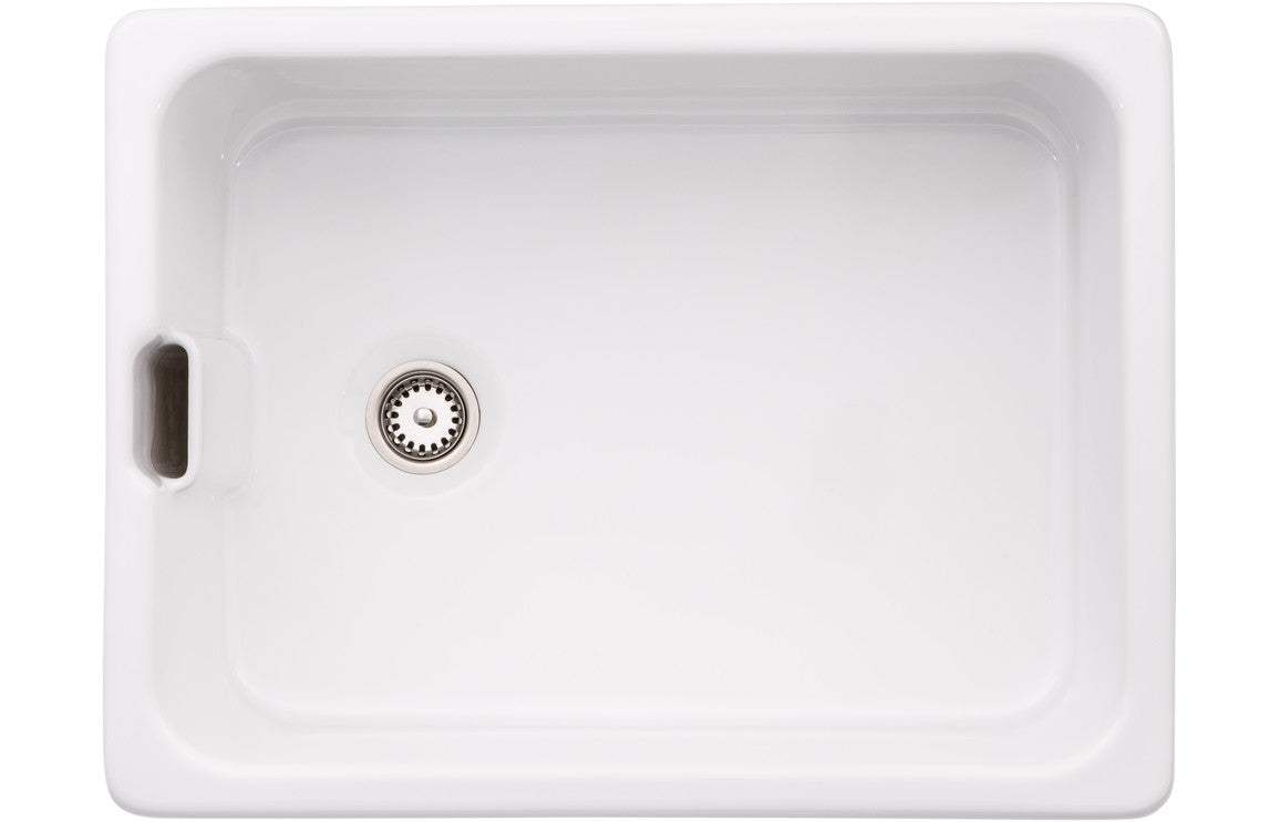 Abode New Belfast 1B Undermount Sink - White