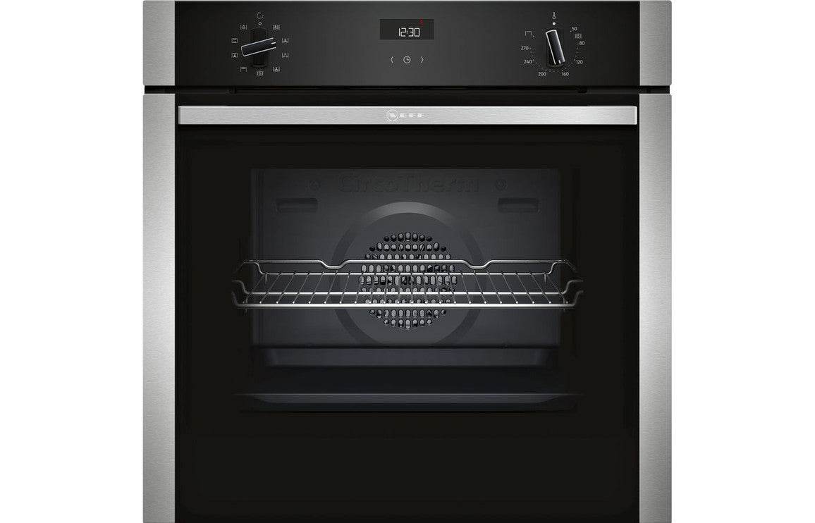 Neff N50 B1ACE4HN0B Single Electric Oven - St/Steel