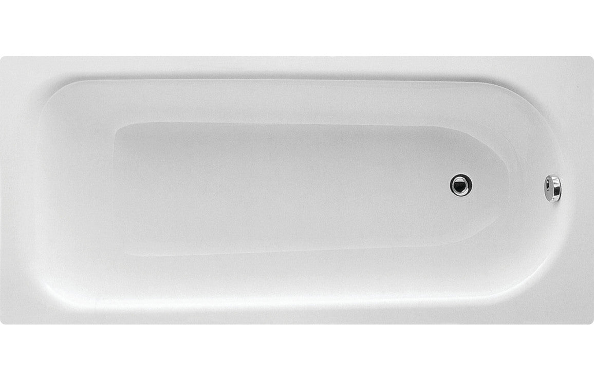 Eurowa Steel Single End 1500x700x500mm 2TH Bath w/Legs