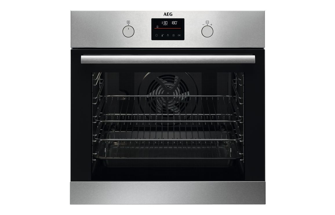 AEG BEK335061M Single Electric Oven - St/Steel