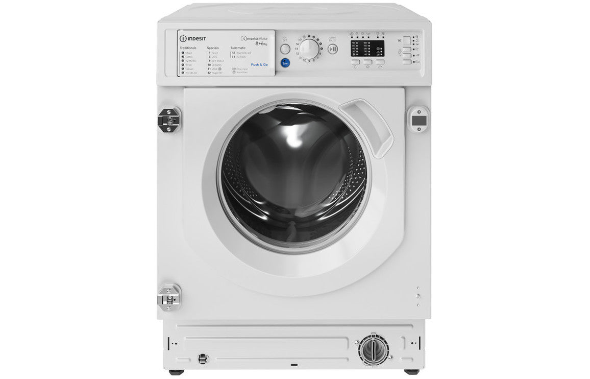 Indesit BI WDIL 861485 UK B/I 8/6kg 1400rpm Washer Dryer