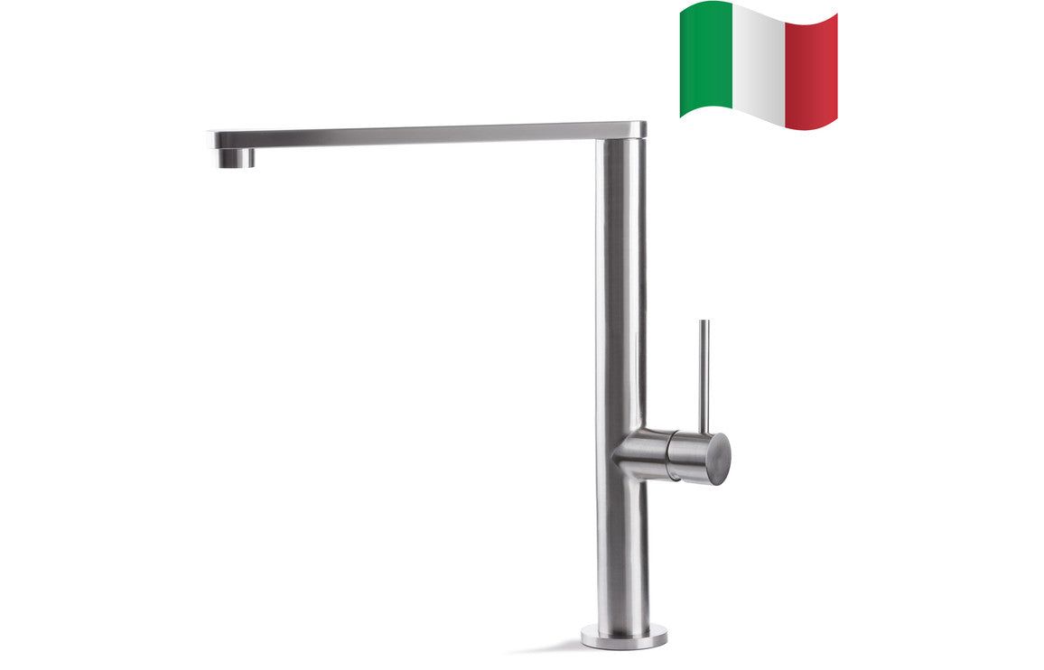 Prima+ Tiber Single Lever Flat Mixer Tap - St/Steel