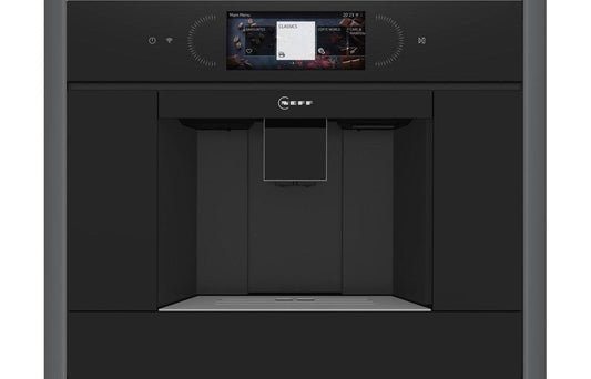 Neff N90 CL4TT11G0 2.4L Coffee Machine - Black w/Graphite Trim