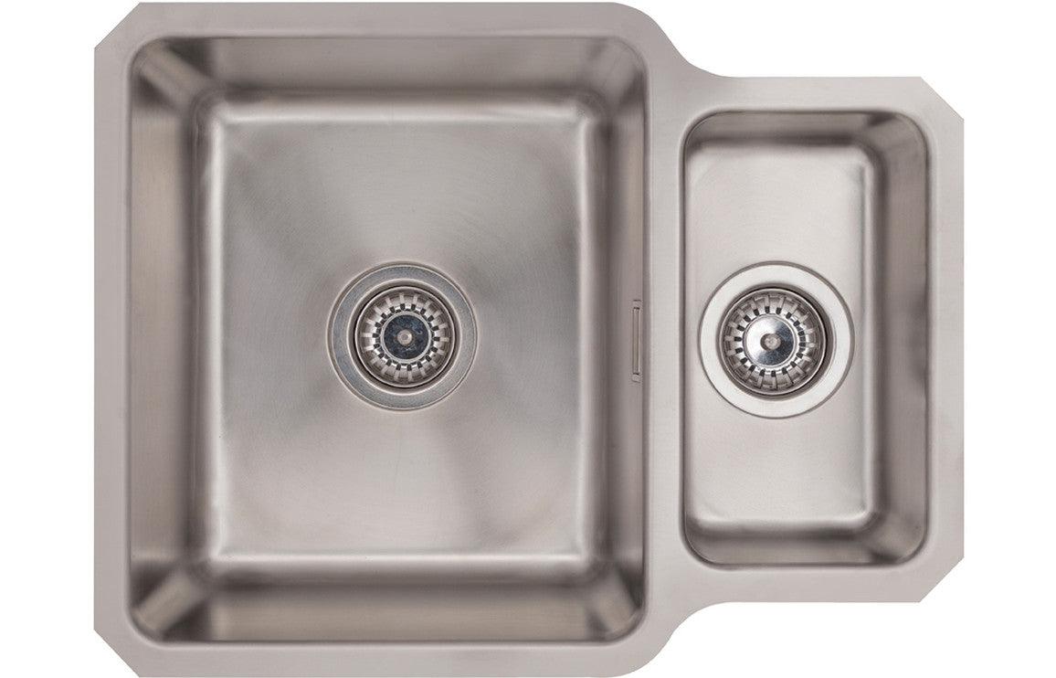 Prima+ 1.5B R25 Reversible Undermount Sink - St/Steel