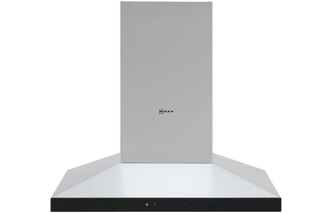 Neff N50 D64QFM1N0B 60cm Slim Pyramid Chimney Hood - St/Steel