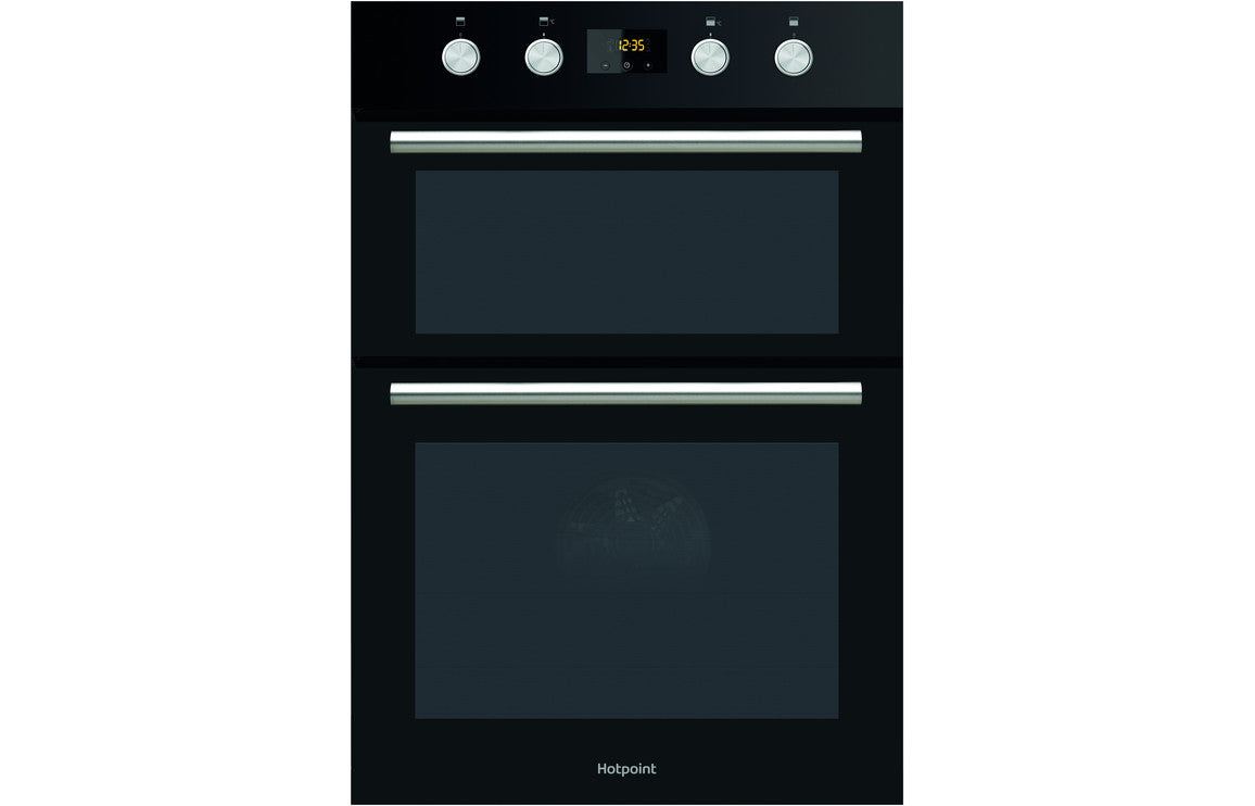 Hotpoint DD2 844 C BL Double Electric Oven - Black