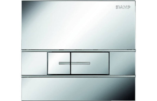 Segment Flushplate - Chrome