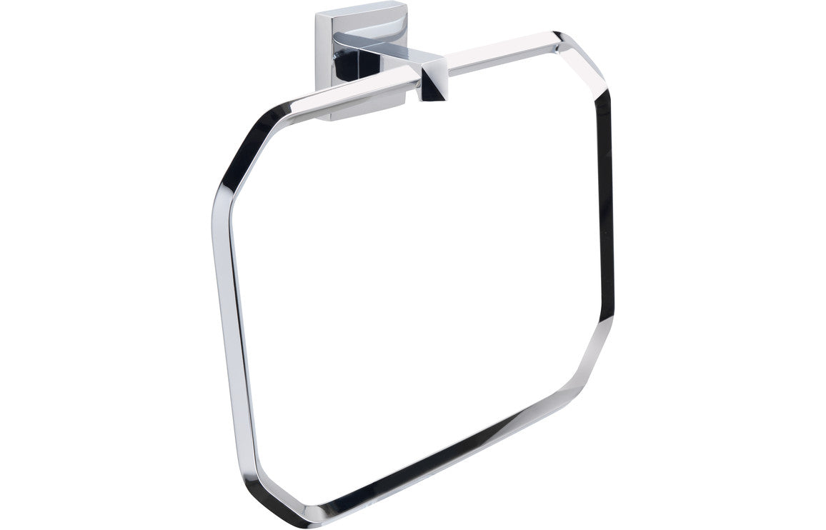 Vitti Towel Ring - Chrome