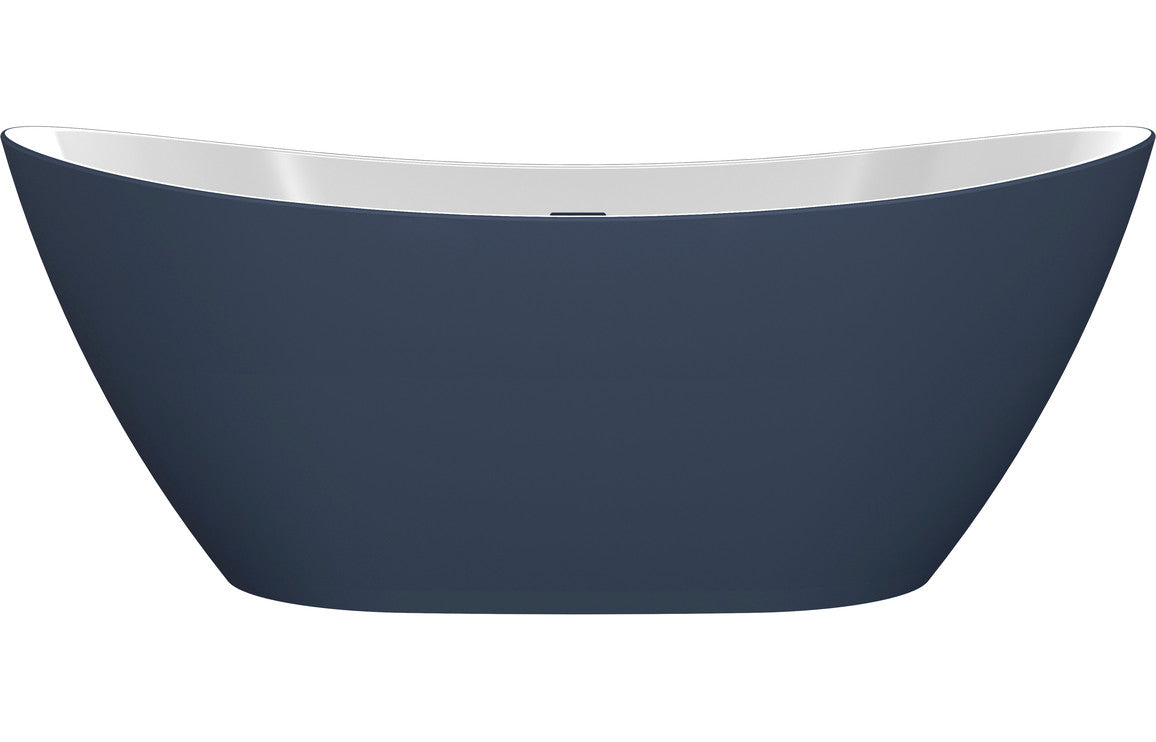 Belmont Freestanding 1700x780x690mm Bath - Matt Blue