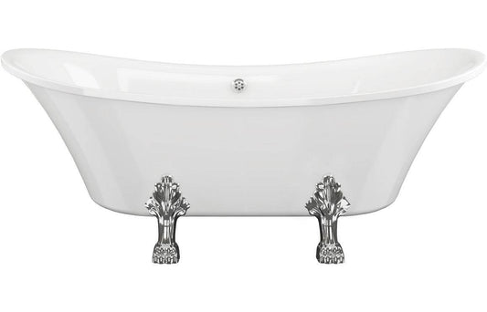 Fareham Freestanding 1760x710x775mm 0TH Bath w/Feet