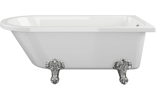 Clevedon Freestanding 1700x750x650mm 2TH Corner Bath w/Feet