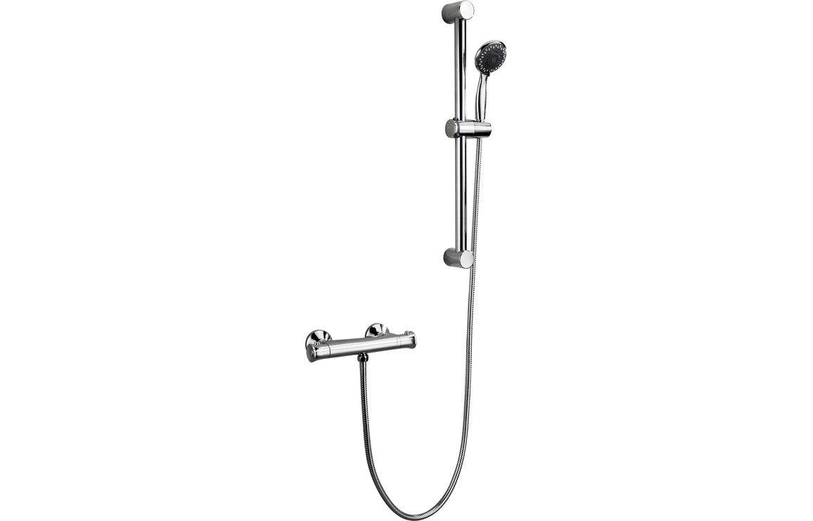 Elara Low Pressure Thermostatic Bar Mixer Shower