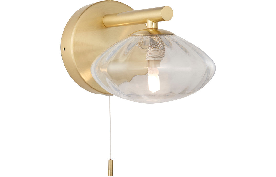 Angel Wall Light - Brushed Brass