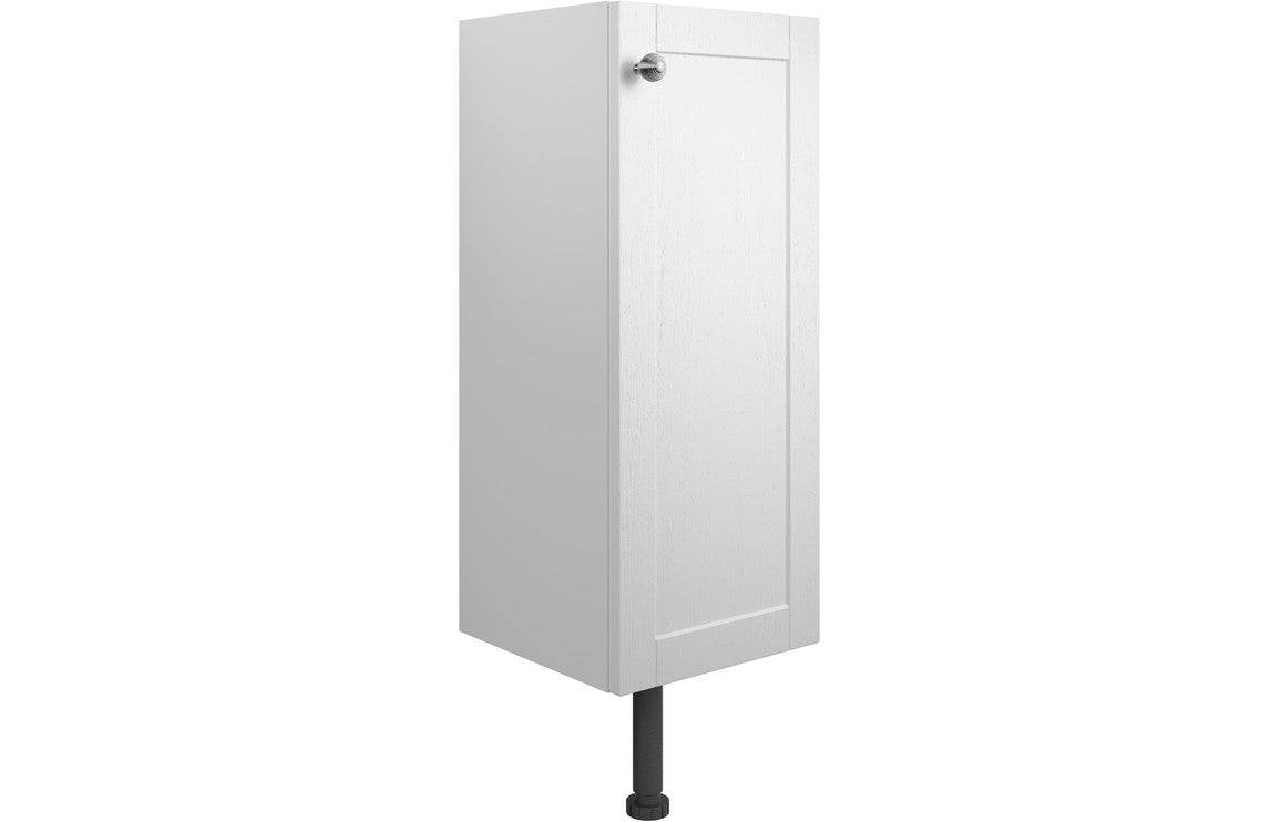 Benita 300mm 1 Door Base Unit - Satin White Ash