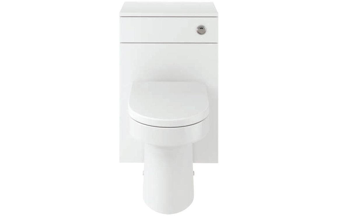 Vista 500mm WC Unit & BTW Pan Pack - White Gloss