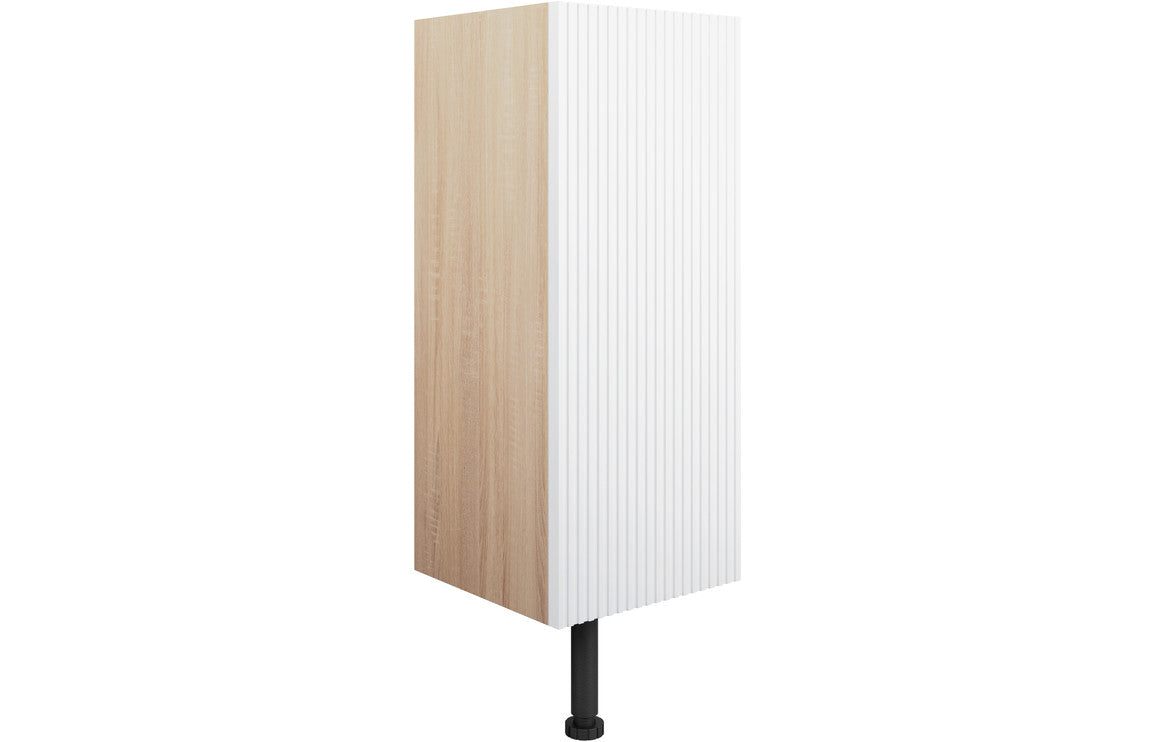 Texture 300mm 1 Door Base Unit - Matt White