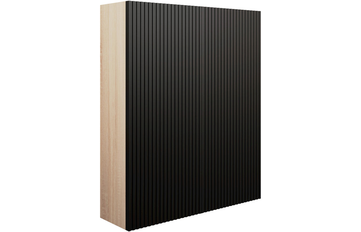 Texture 600mm 2 Door Wall Unit - Matt Graphite Grey