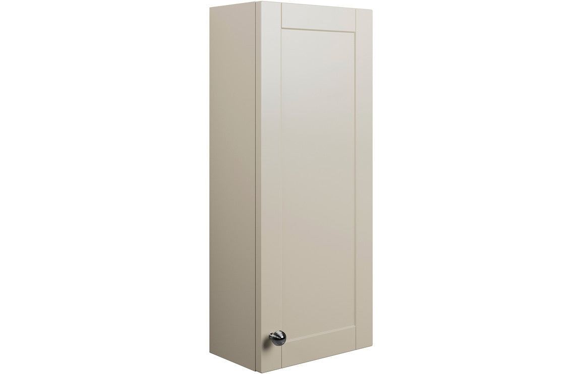 Benita 300mm 1 Door Wall Unit - Matt Latte