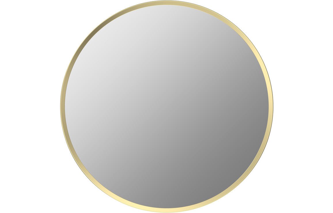 Kenji 500mm Round Mirror - Brushed Brass