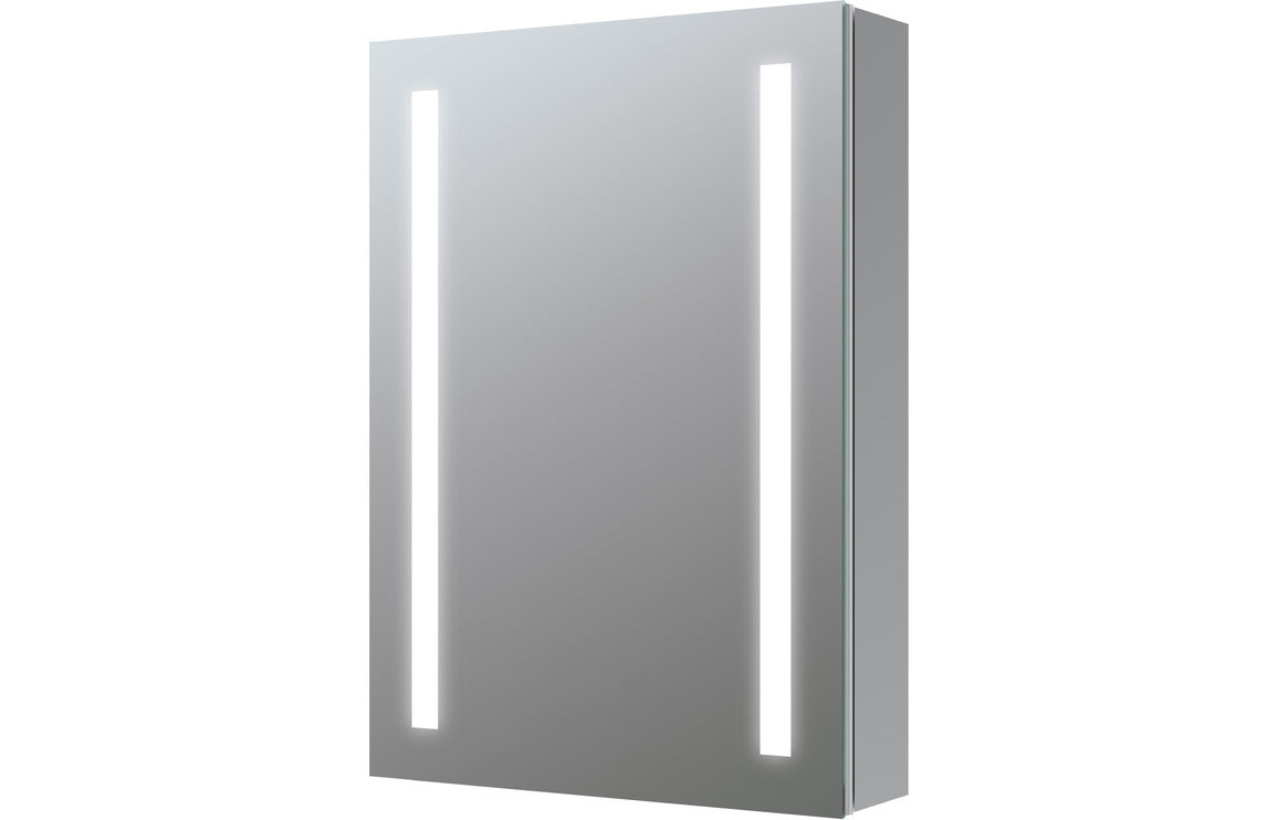 Sakura 500mm 1 Door Front-Lit LED Mirror Cabinet