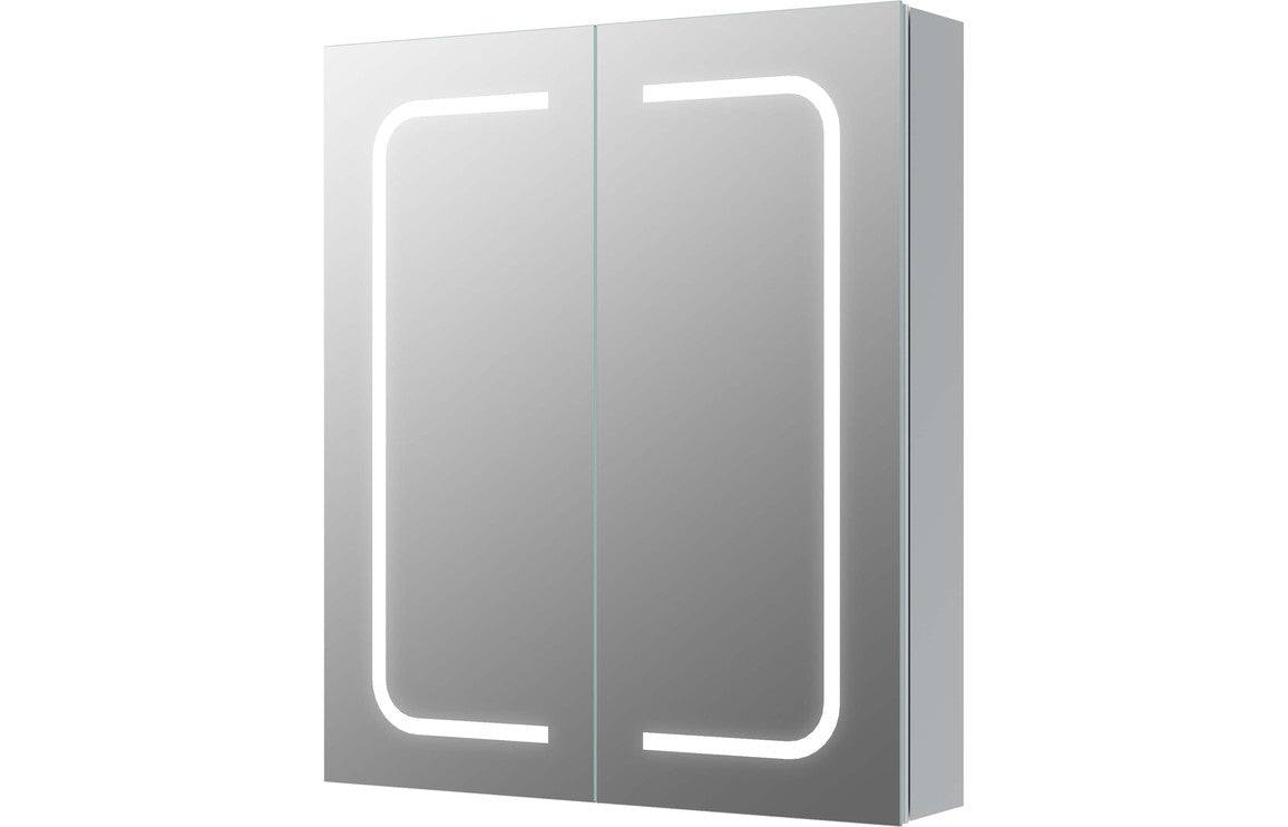 Rika 600mm 2 Door Front-Lit LED Mirror Cabinet | Mirror products from PJTC