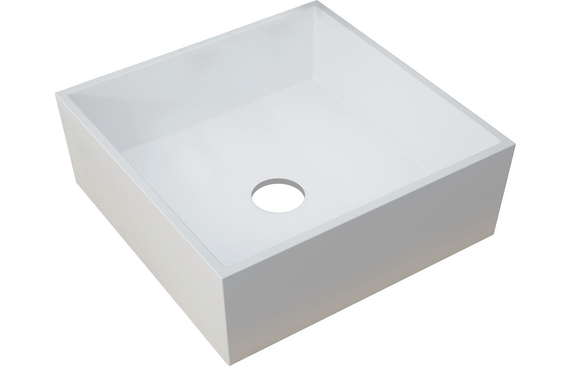 Sabina 426mm Square Resin Basin