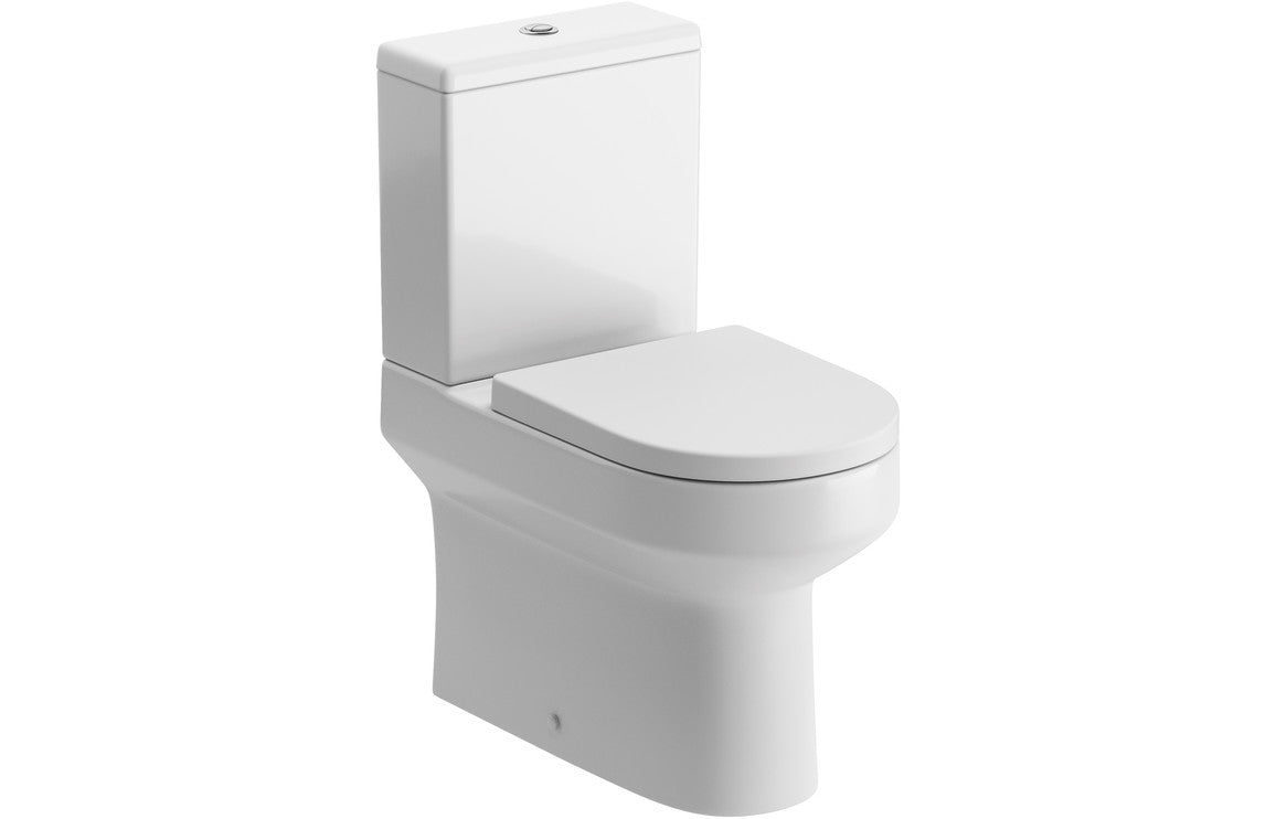 Laurus Close Coupled Fully Shrouded WC & Soft Close Seat