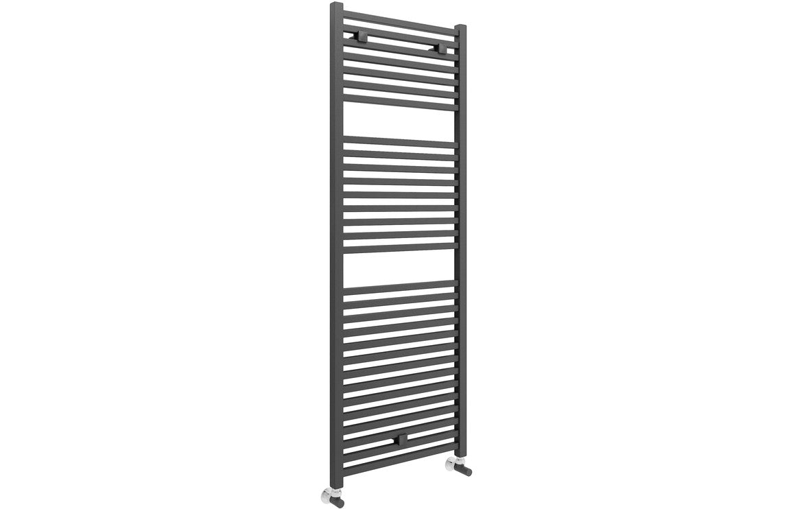 Qubos Square Ladder Radiator (500x1420x30mm) - Anthracite