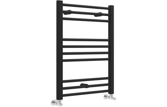 Grada Straight 30mm Ladder Radiator (600x800x30mm) - Matt Black